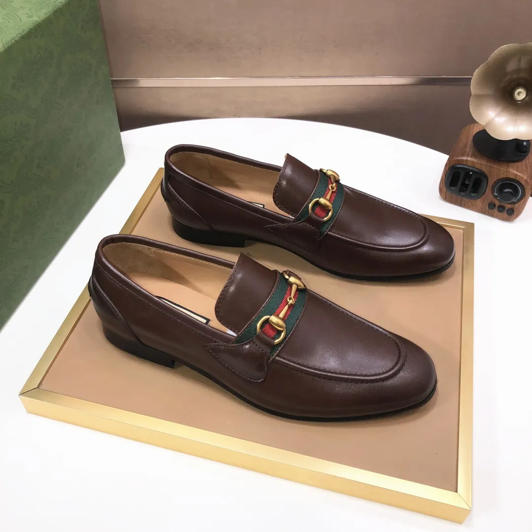 Men's shoes 💰580💰[GUCCI—Gucci] The latest high-end version of Gucci. Official website new model. Available at the same time at counters, the uppers are made of original cowhide imported from Italy/matched with the original special material splicing design concept; "highlight, high-end, grade, extravagance" and exquisite workmanship (original mesh fabric) sole: original factory special outsole size (38-45) (custom-made 45 non-returnable)